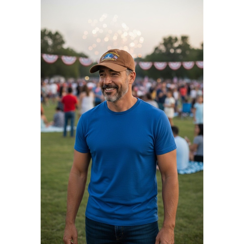Independence Day 250th Anniversary Patriotic Embroider Baseball Cap hat USA OSFA